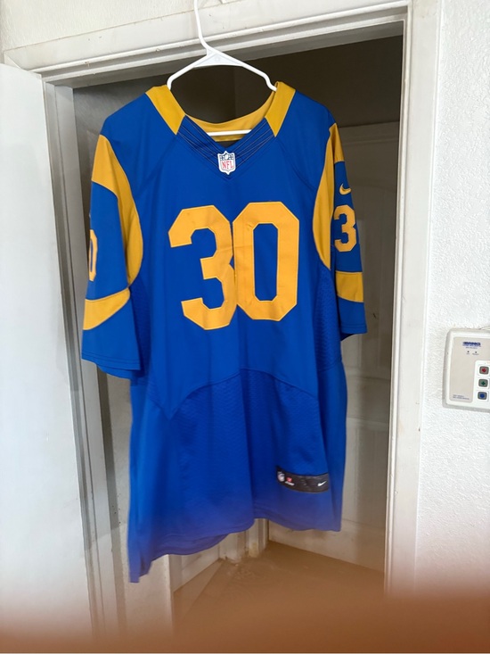 NFL Other - Todd Gurley Blue #30 Rams stitched jersey